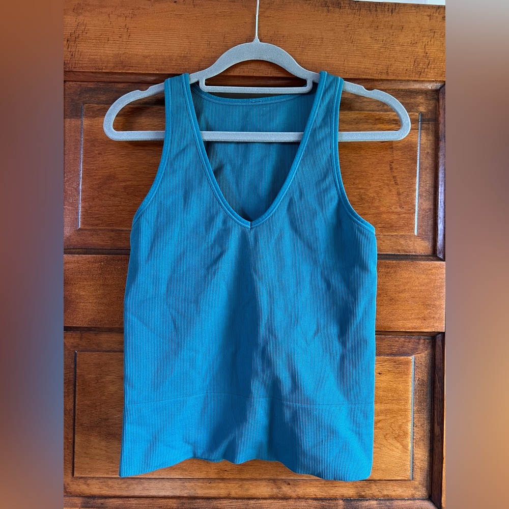 Teal Athleta tank